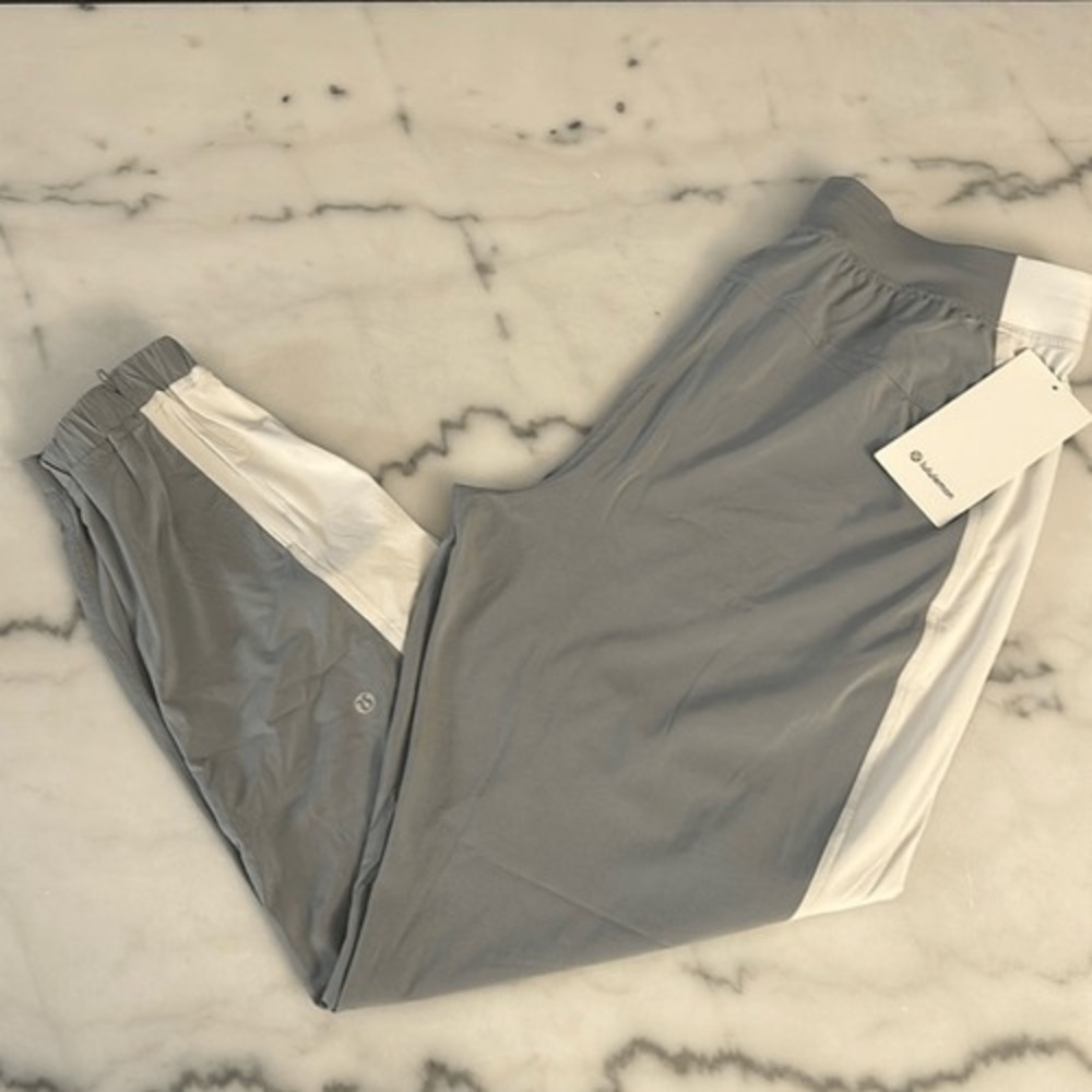 Lululemon Adapted State High-Rise Jogger Colourblock size‎ 10 NWT gray - Picture 2 of 8